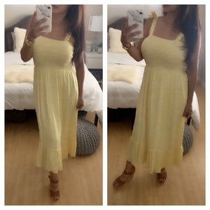 NWT JAPNA Smocked Top Dress